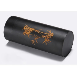 Tmavě dřevěné sluneční brýle - hnědé