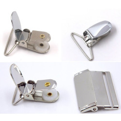 Pánské kšandy Svatební bílá