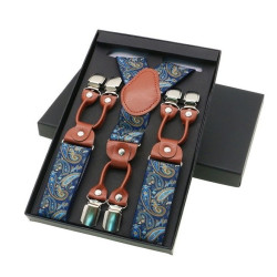 Pánské kšandy modré Lexi