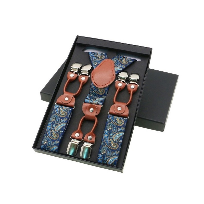 Pánské kšandy modré Lexi