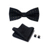 Set Blackies Kravata | Motýlek | Manžetové knoflíčky | Kapesníček