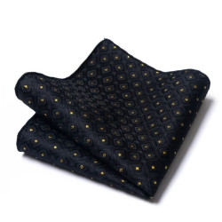 Látkový motýlek černý Blackies  | Manžetové knoflíčky | Kapesníček