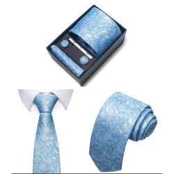 Kravata Bliss | Manžetové knoflíčky | Spona | Kapesníček