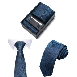 Kravata Brocat | Manžetové knoflíčky | Spona | Kapesníček