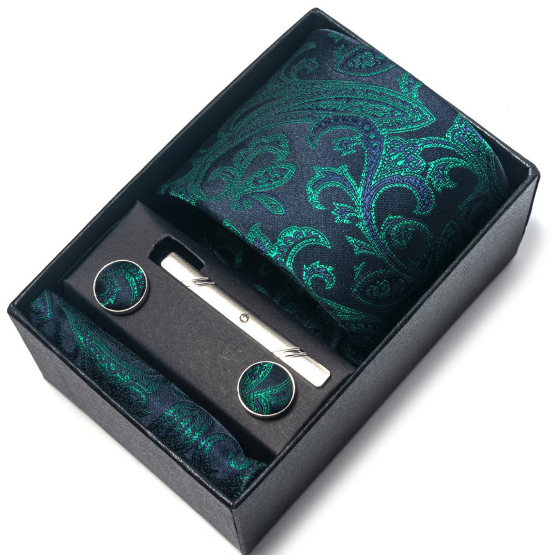 Kravata Gabriel | Manžetové knoflíčky | Spona | Kapesníček