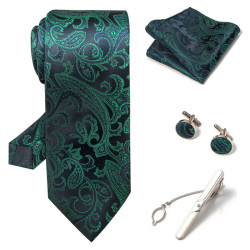 Kravata Gabriel | Manžetové knoflíčky | Spona | Kapesníček