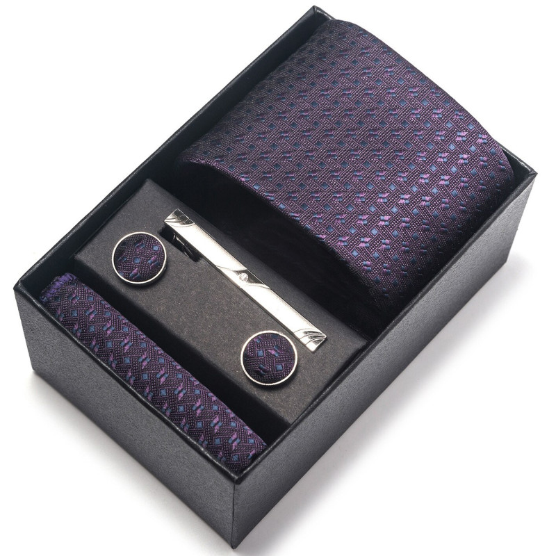 Kravata Pierre | Manžetové knoflíčky | Spona | Kapesníček