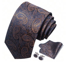 Kravata Kold | Manžetové knoflíčky | Spona | Kapesníček