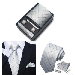 Kravata Shubby | Manžetové knoflíčky | Spona | Kapesníček