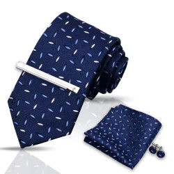 Kravata Boby | Manžetové knoflíčky | Spona | Kapesníček