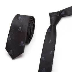 SET Skull Kravata | Motýlek | Kapesníček