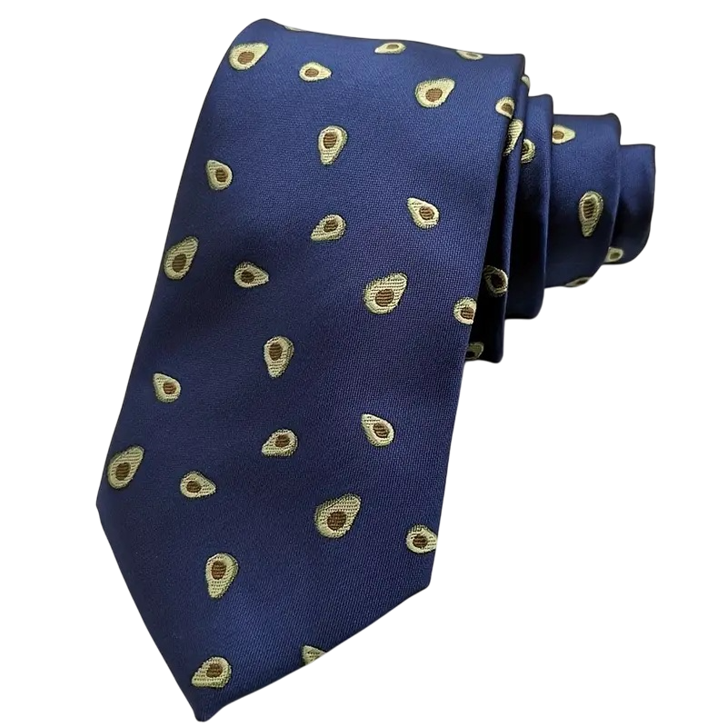 Pánská Kravata Avokádo