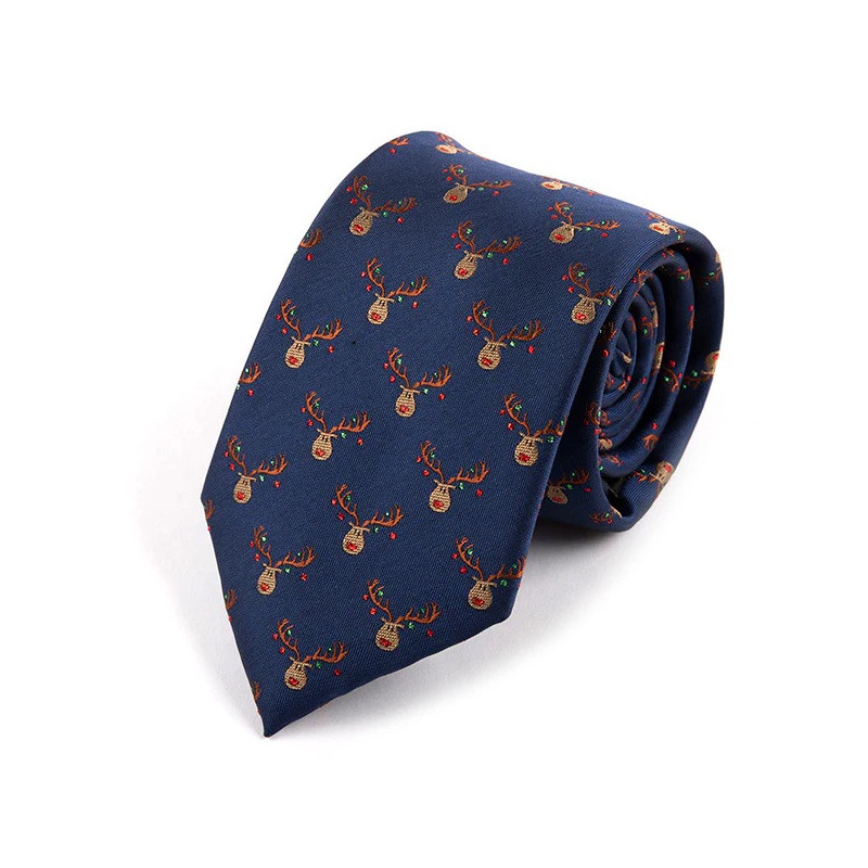 Pánská kravata Sobi Vánoce