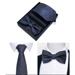 Set Bard | Motýlek | Manžetové knoflíčky | Kapesníček