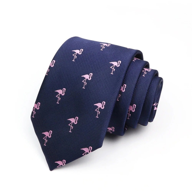 Pánská Kravata Plameňák