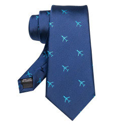 SET Letadlo Kravata | Kapesníček | Manžetové knoflíčky