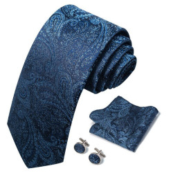 Set Brocat Kravata | Motýlek | Manžetové knoflíčky | Kapesníček