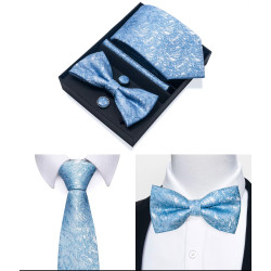 Set Bliss Kravata | Motýlek | Manžetové knoflíčky | Kapesníček