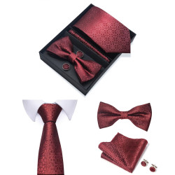 Set Roma Kravata | Motýlek | Manžetové knoflíčky | Kapesníček