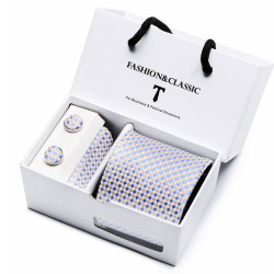 SET Kravata | Manžetové knoflíčky | Kapesníček - Colorful