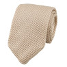 Pletená pánská kravata Beige