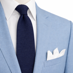 Pletená pánská kravata Bluey