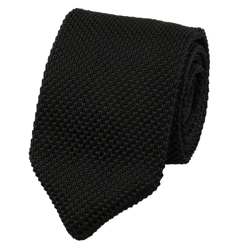 Pletená pánská kravata Blackie