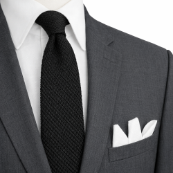 Pletená pánská kravata Blackie