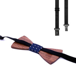 Dřevěný motýlek čáry